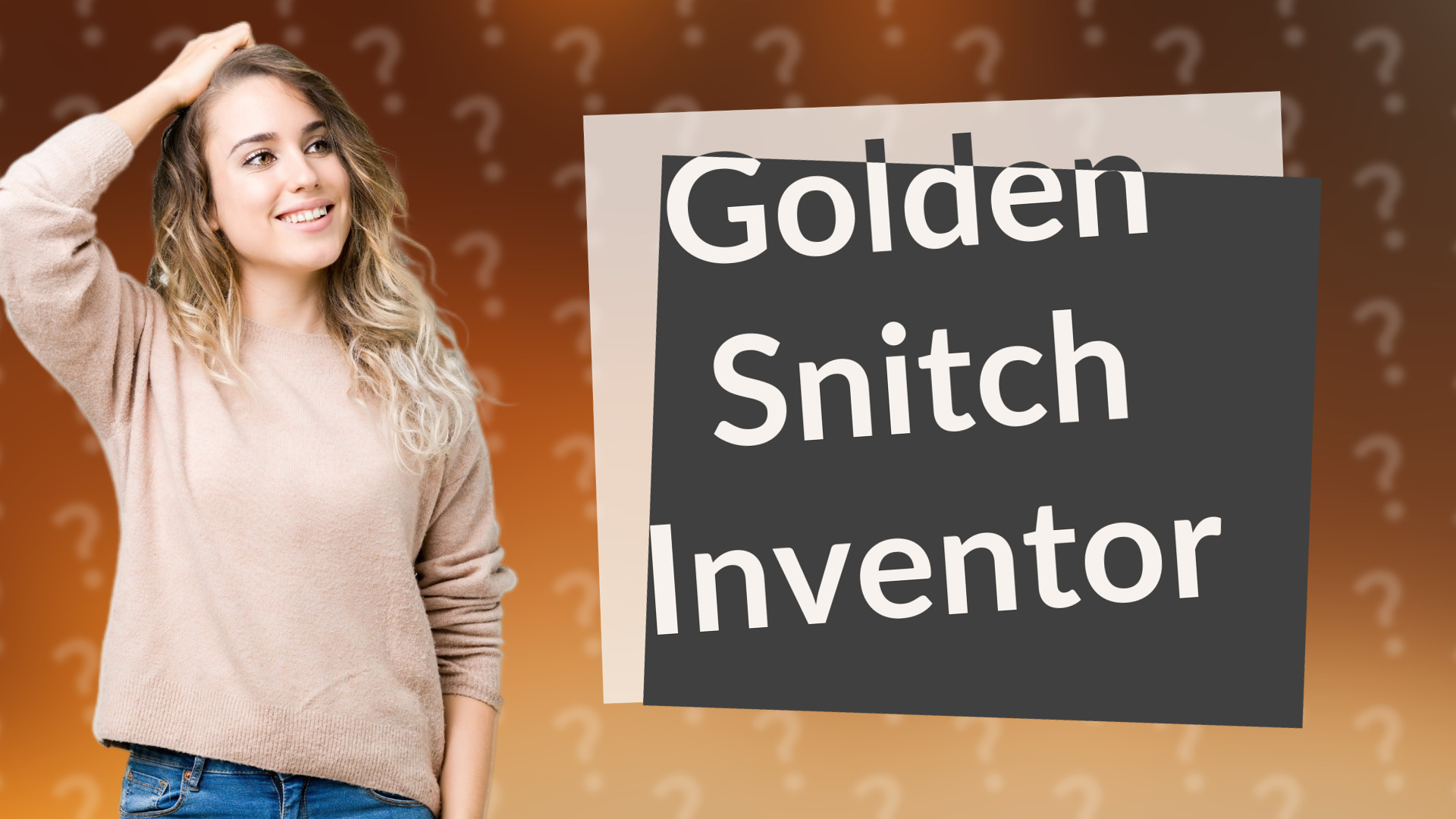 Golden Snitch Inventor