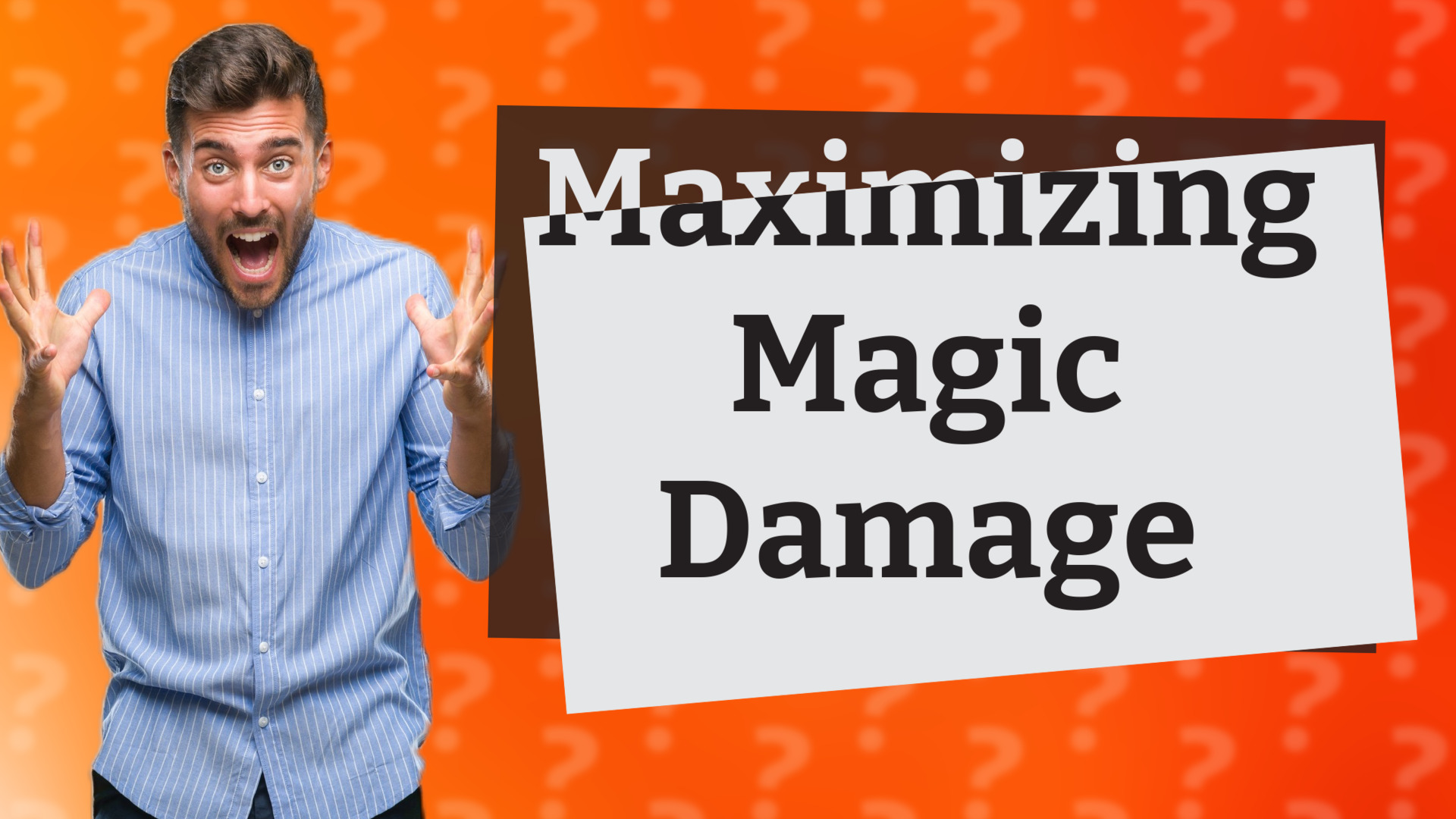 Maximizing Magic Damage