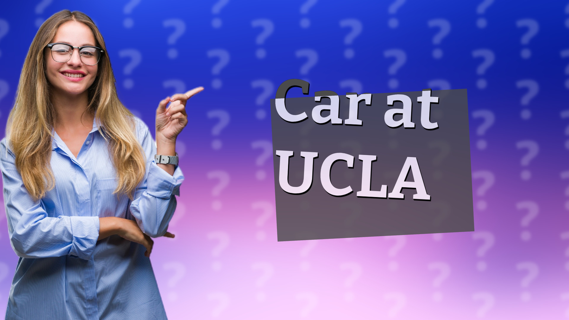 Car at UCLA
