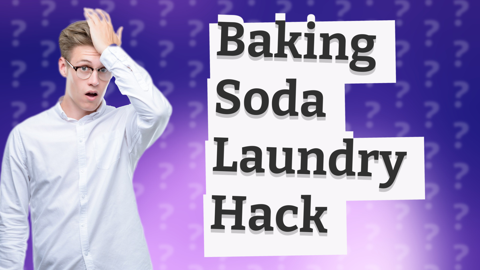 Baking Soda Laundry Hack