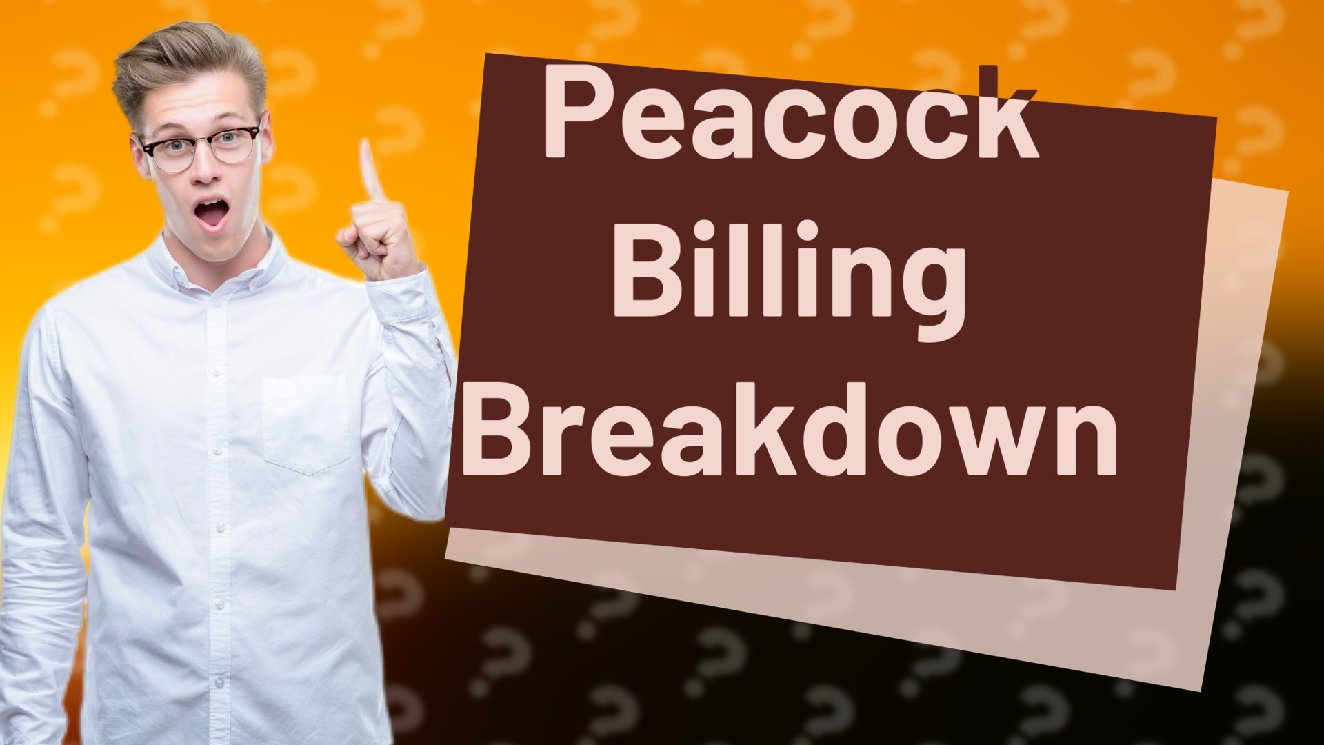 Peacock Billing Breakdown