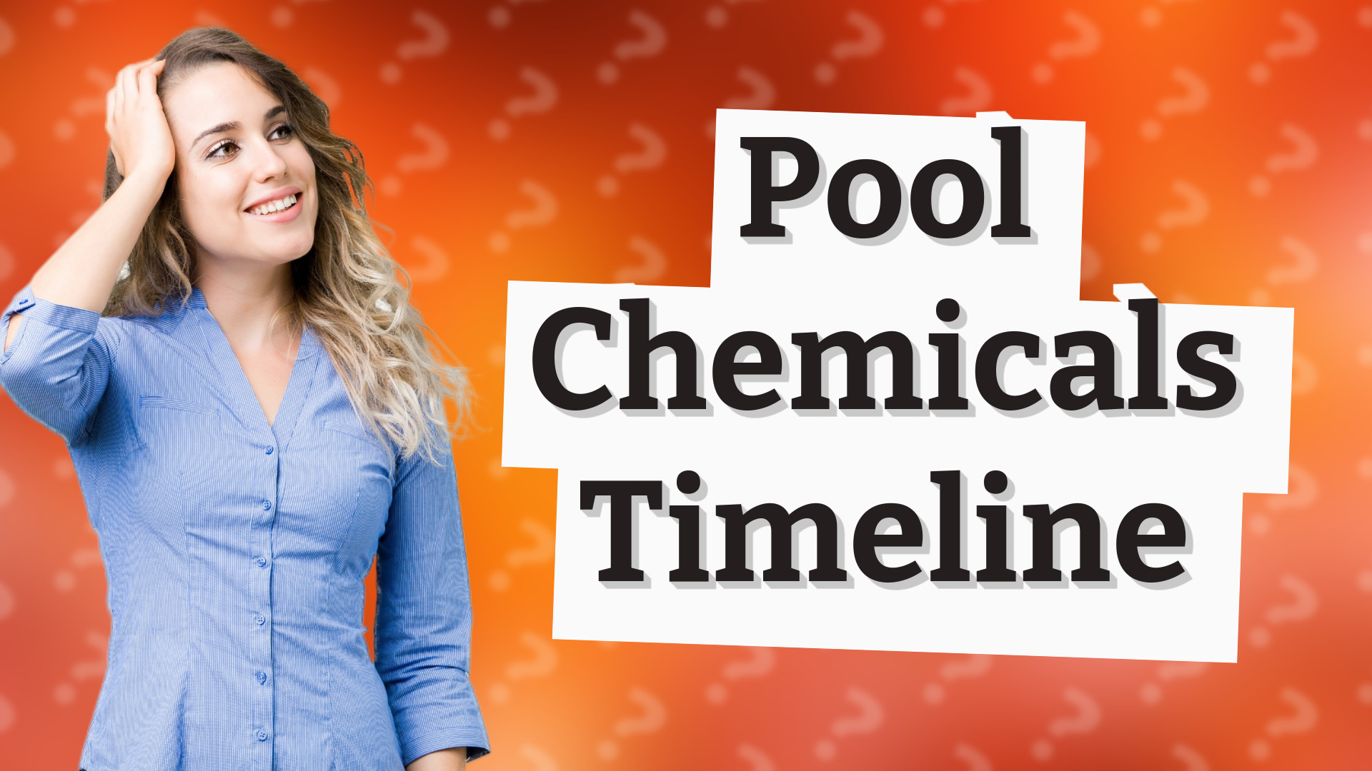 Pool Chemicals Timeline