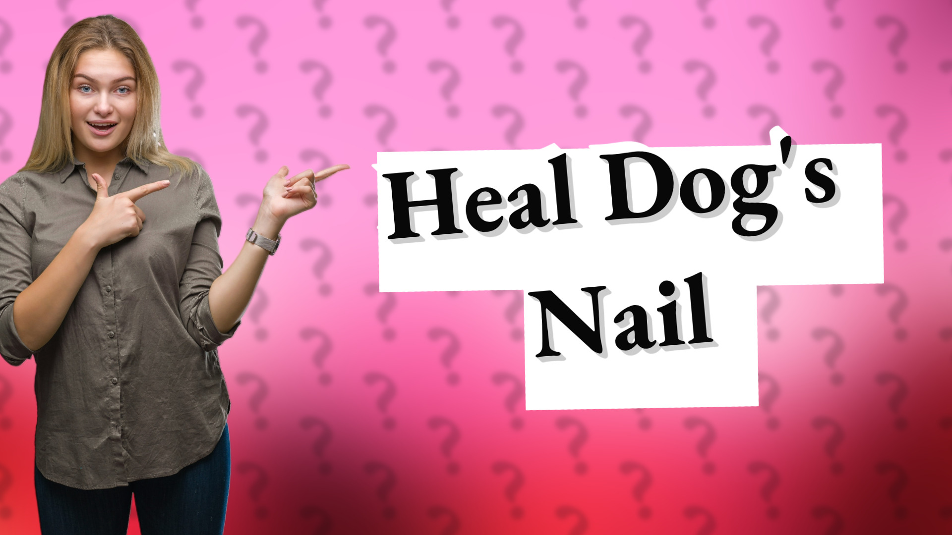 Heal Dog's Nail