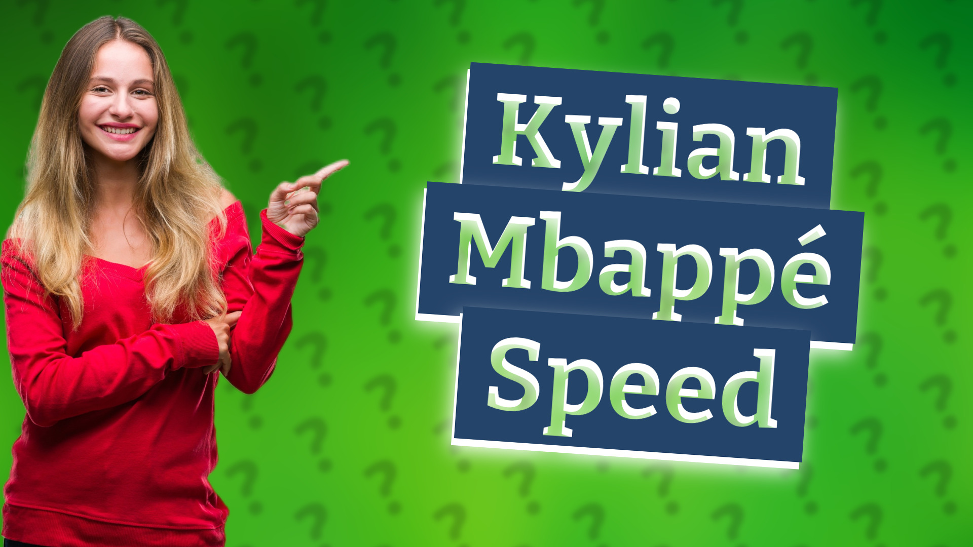 Kylian Mbappé Speed