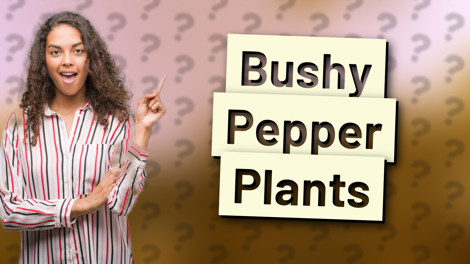 Bushy Pepper Plants