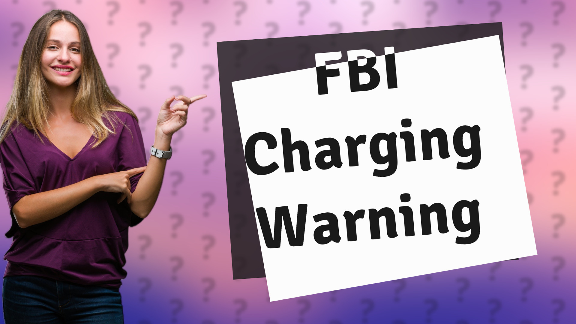 FBI Charging Warning