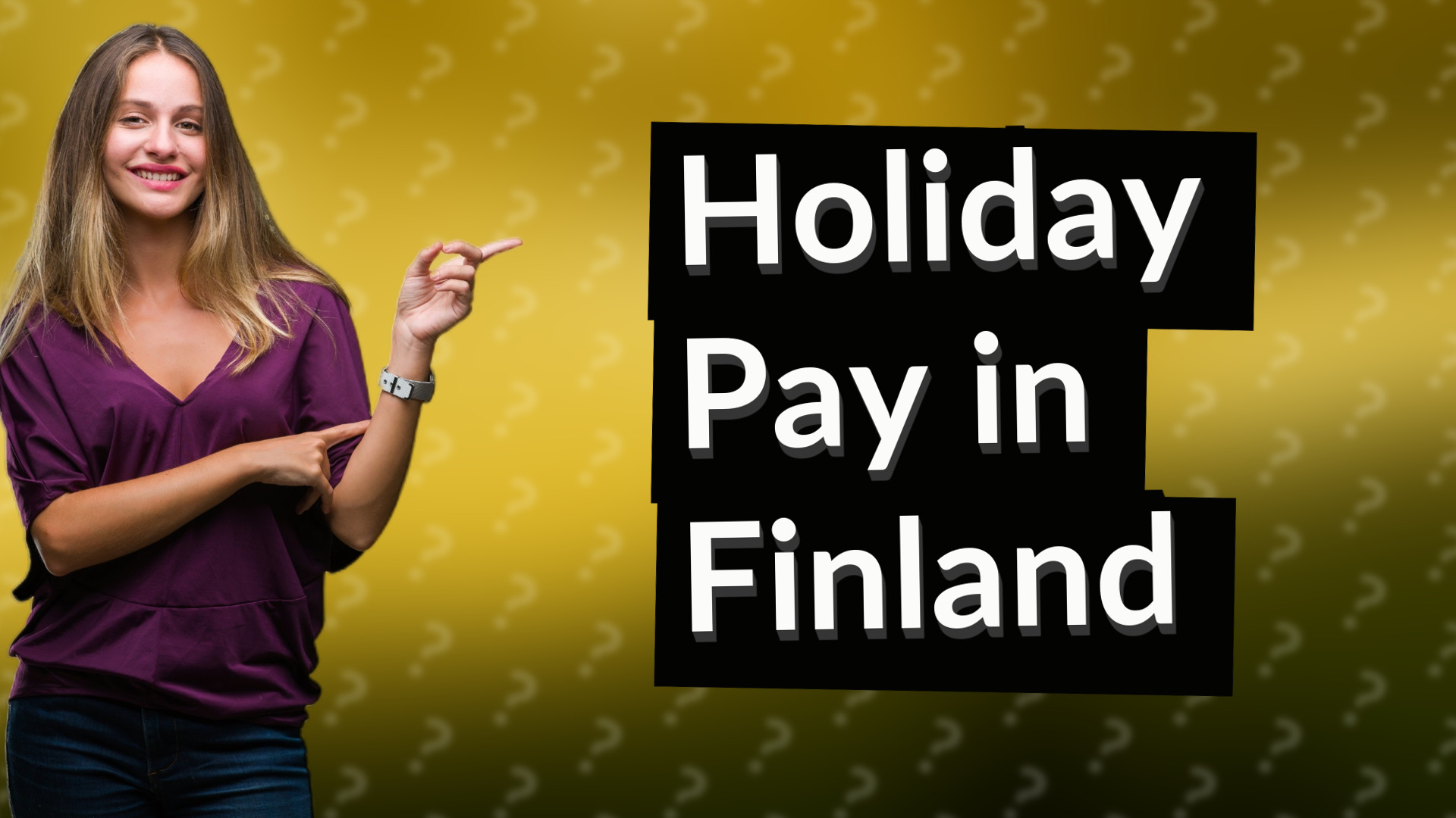 Holiday Pay in Finland