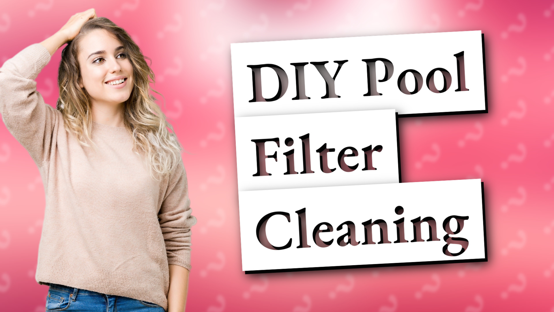 DIY Pool Filter Cleaning