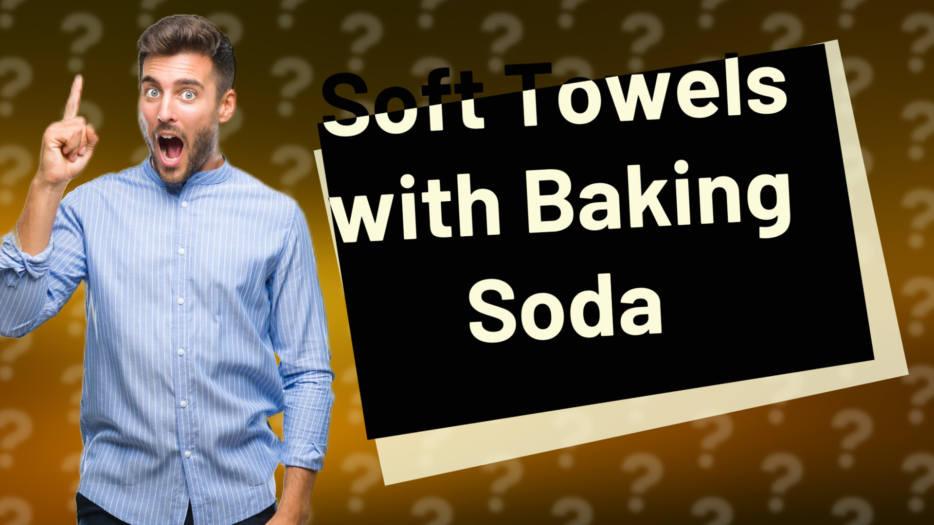 Soft Towels with Baking Soda