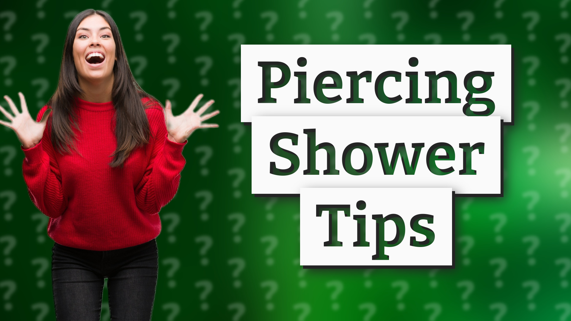 Piercing Shower Tips