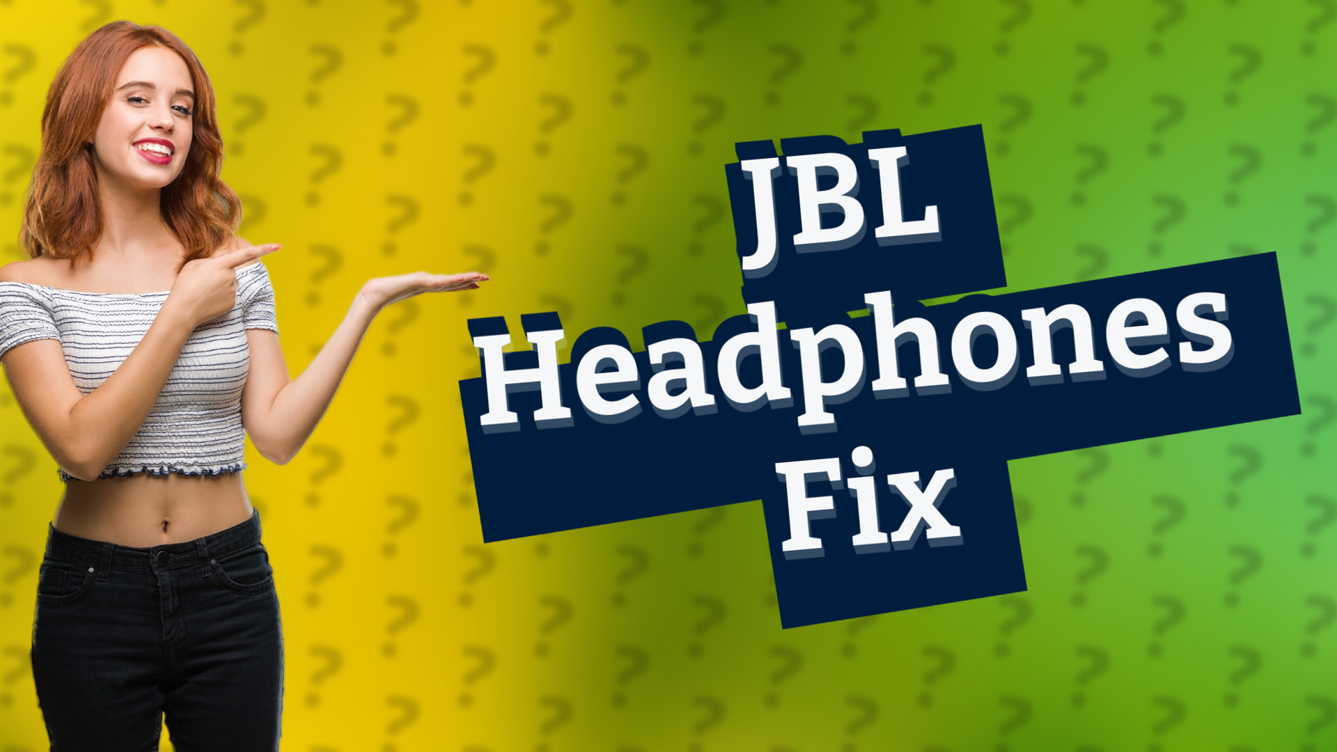 JBL Headphones Fix