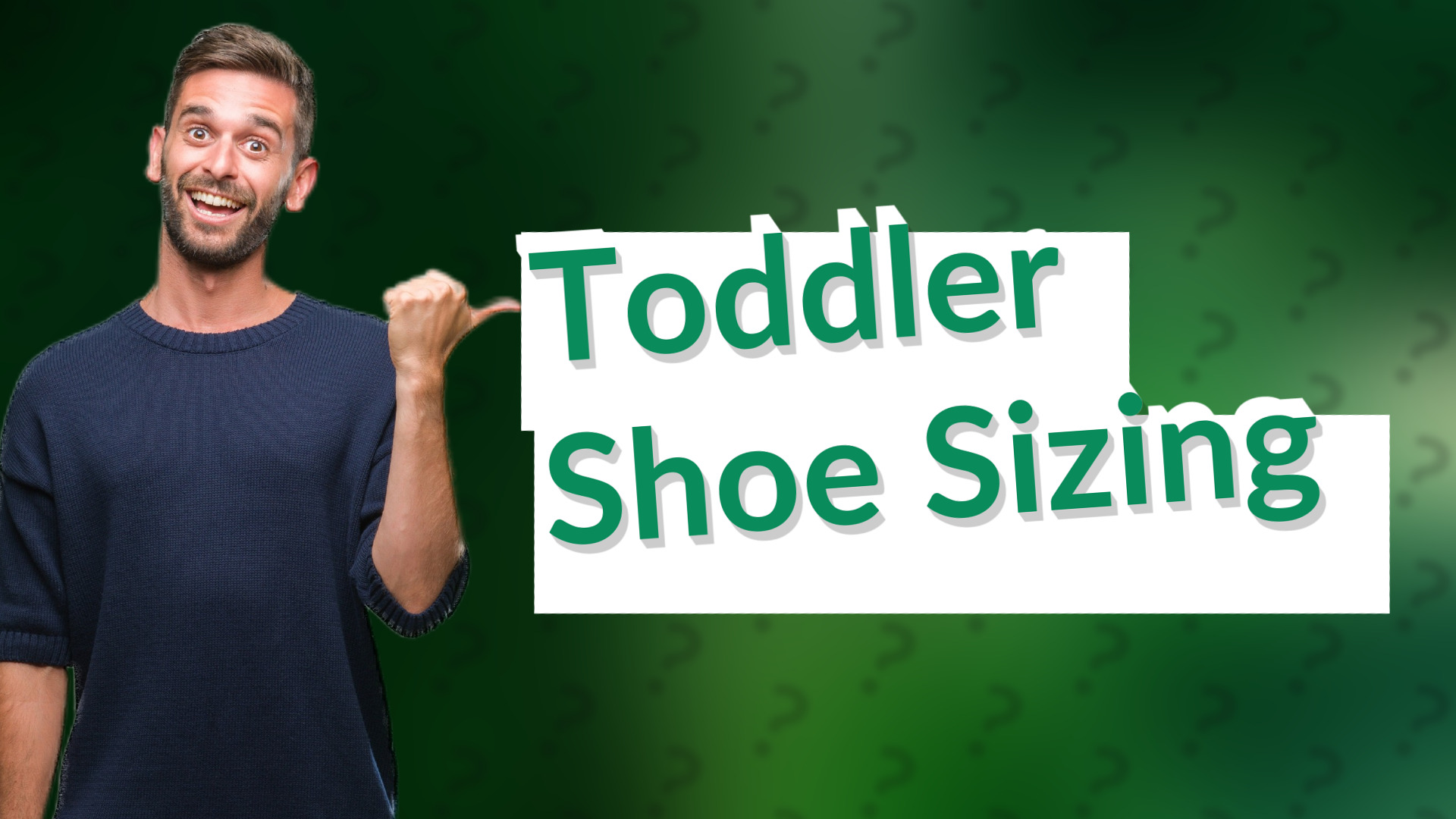 Toddler Shoe Sizing