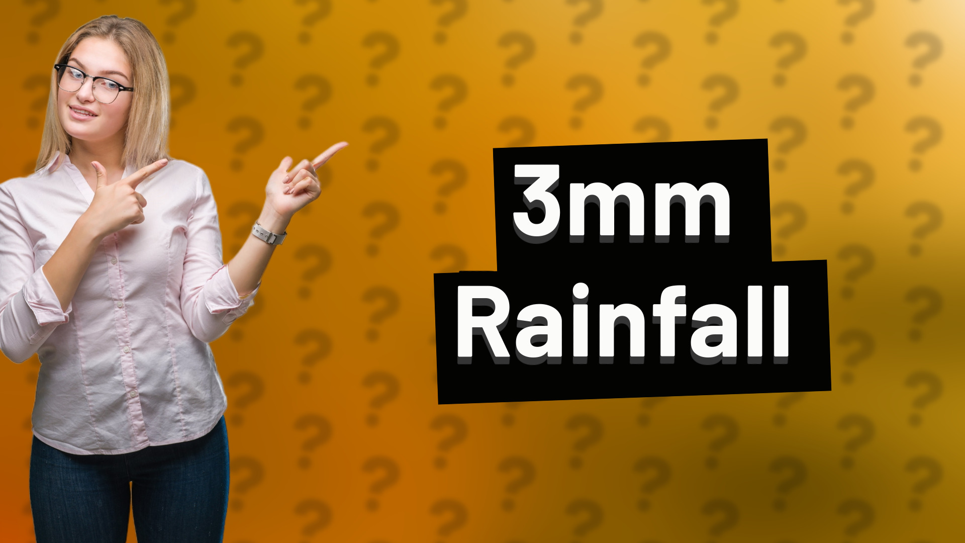 3mm Rainfall