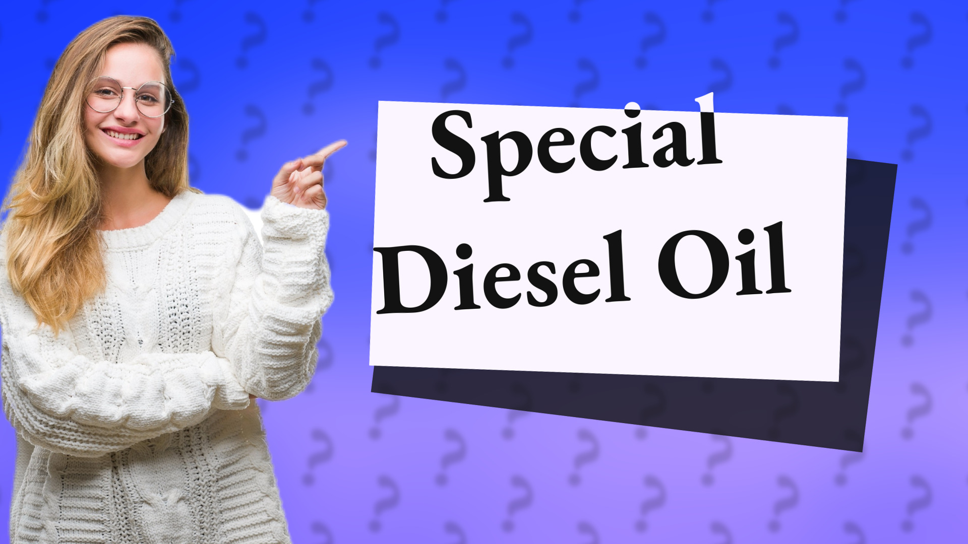 Special Diesel Oil