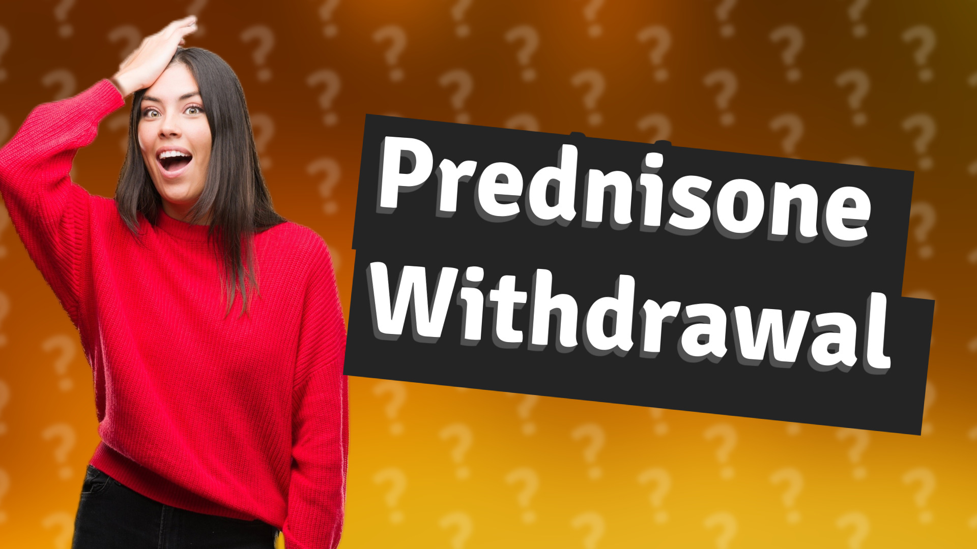 Prednisone Withdrawal