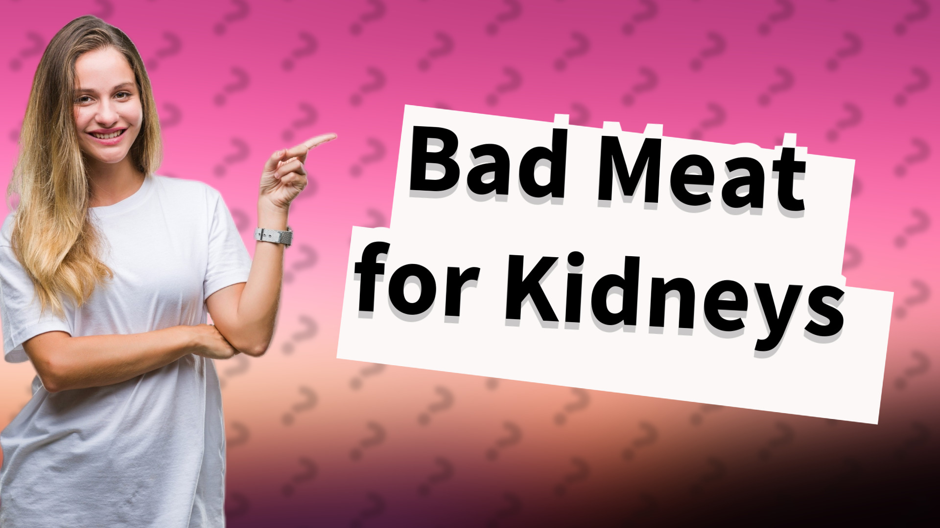 Bad Meat for Kidneys