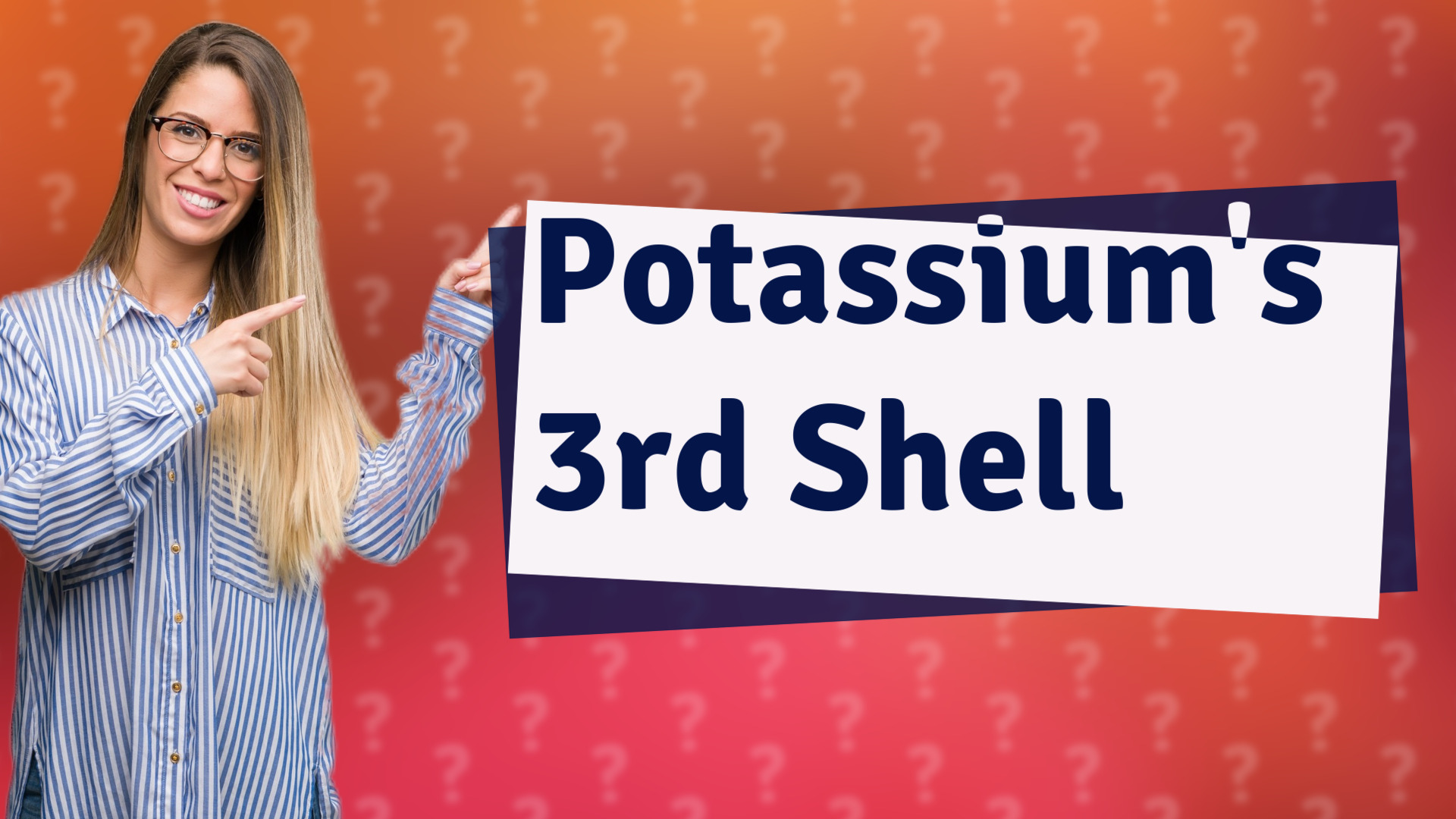 Potassium's 3rd Shell