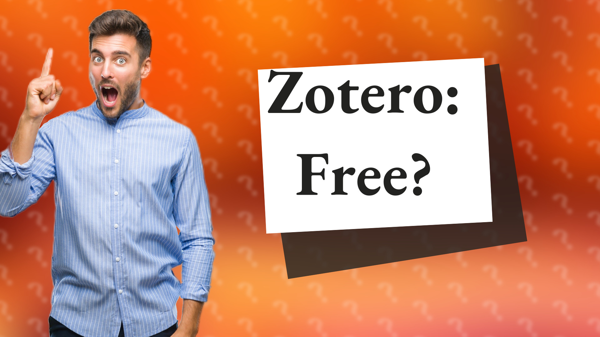 Zotero: Free?