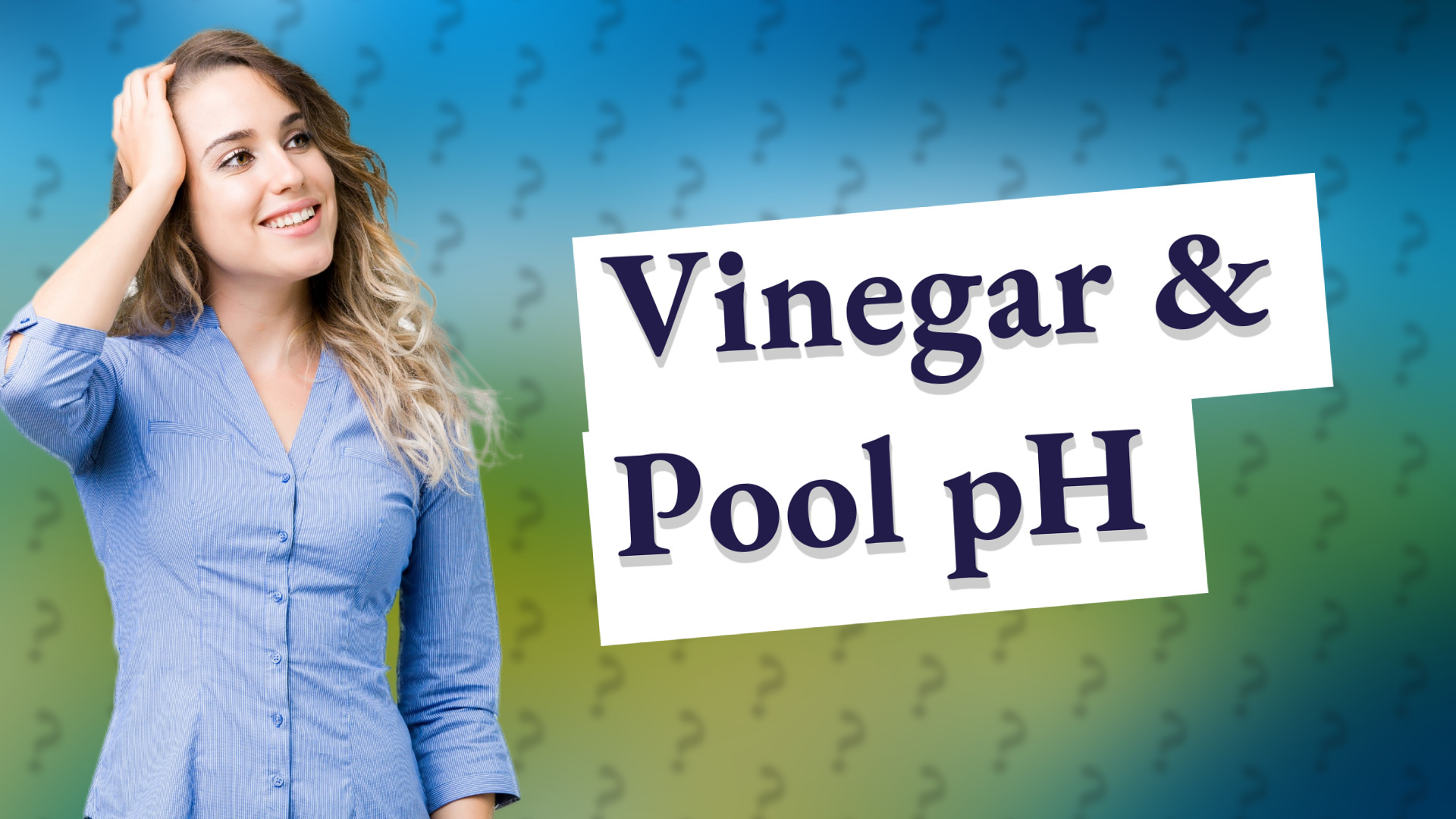 Vinegar & Pool pH