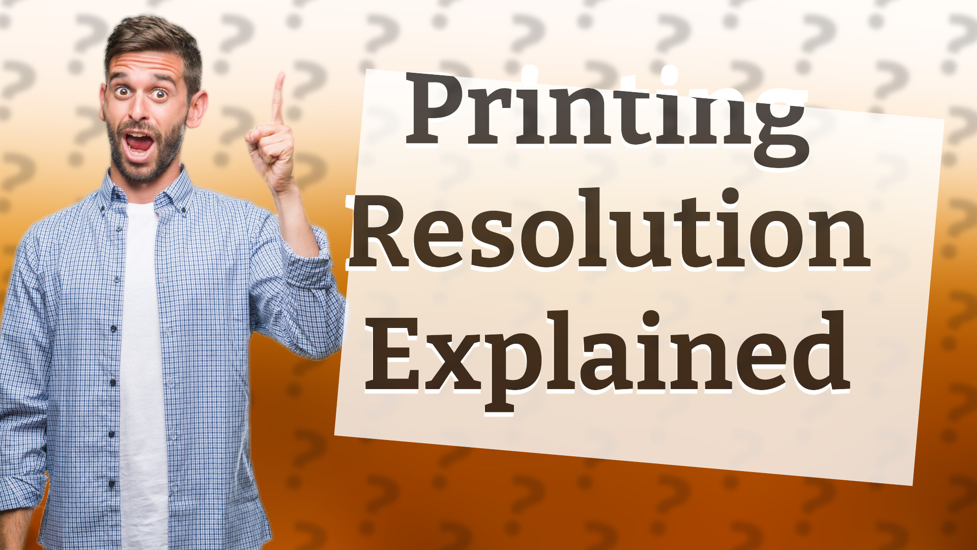 Printing Resolution Explained