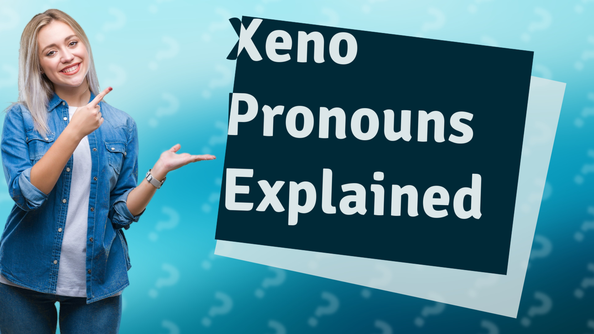 Xeno Pronouns Explained