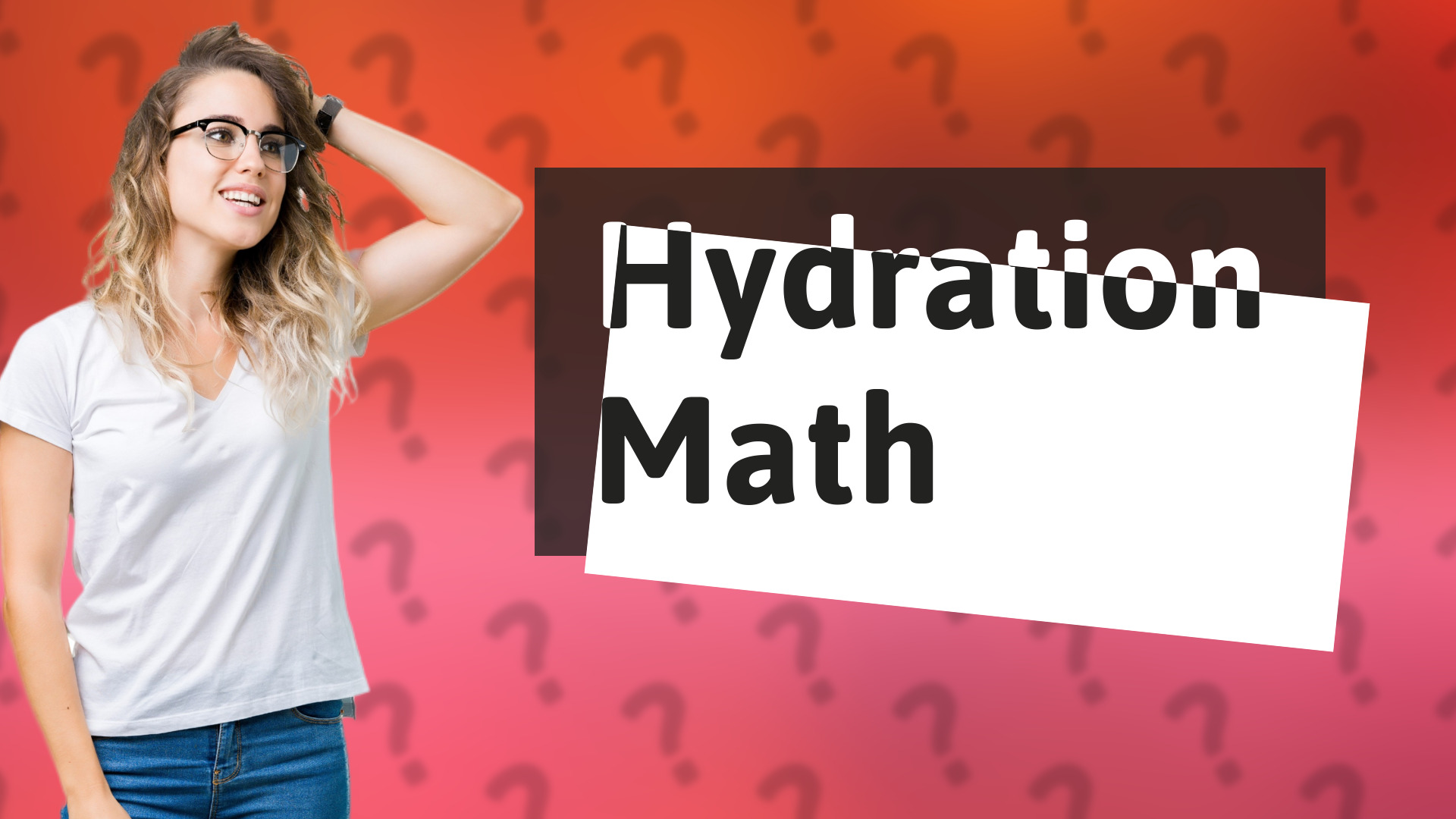 Hydration Math