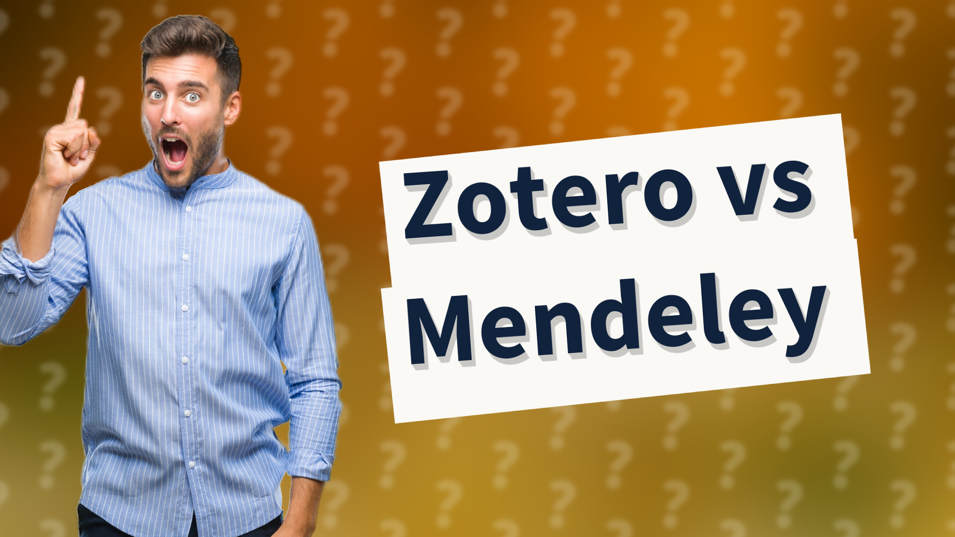 Zotero vs Mendeley