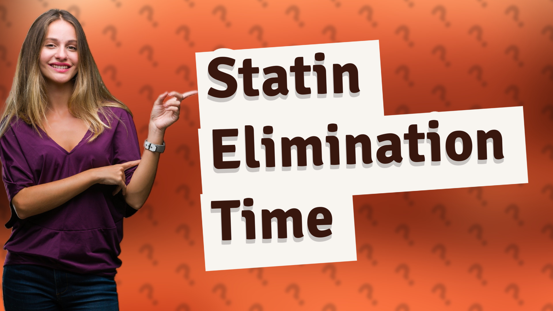 Statin Elimination Time