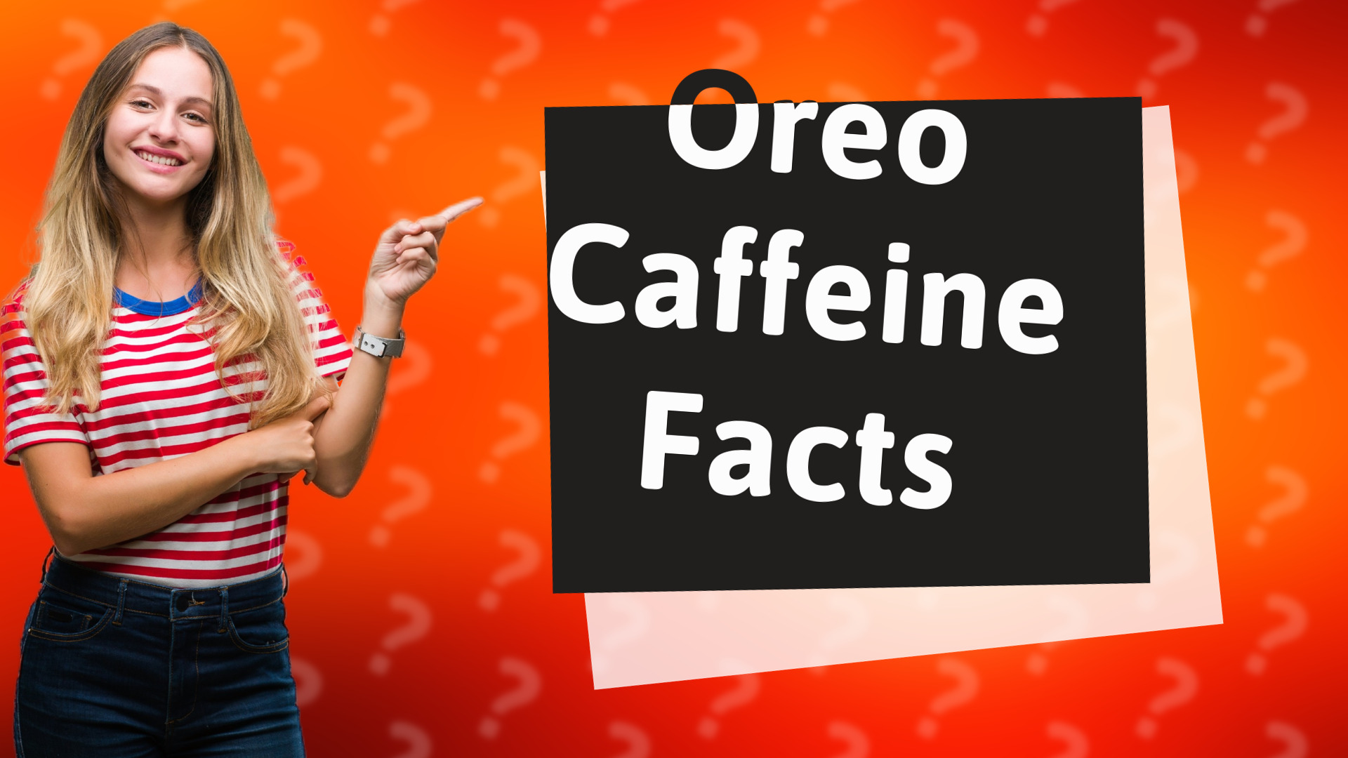 Oreo Caffeine Facts