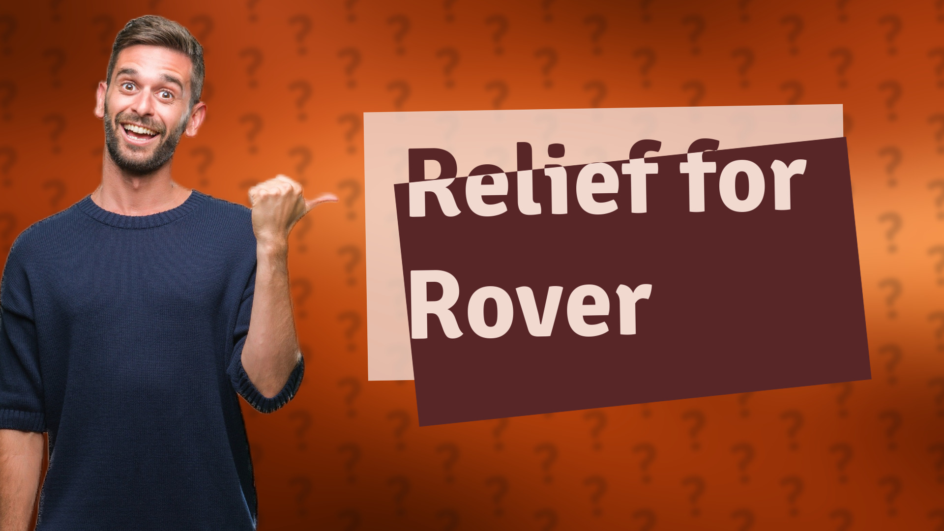 Relief for Rover