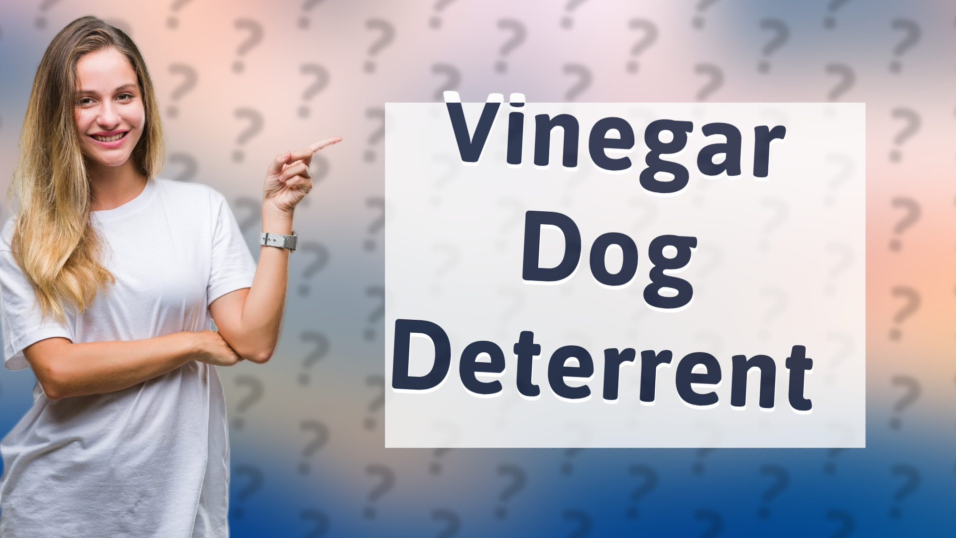 Vinegar Dog Deterrent