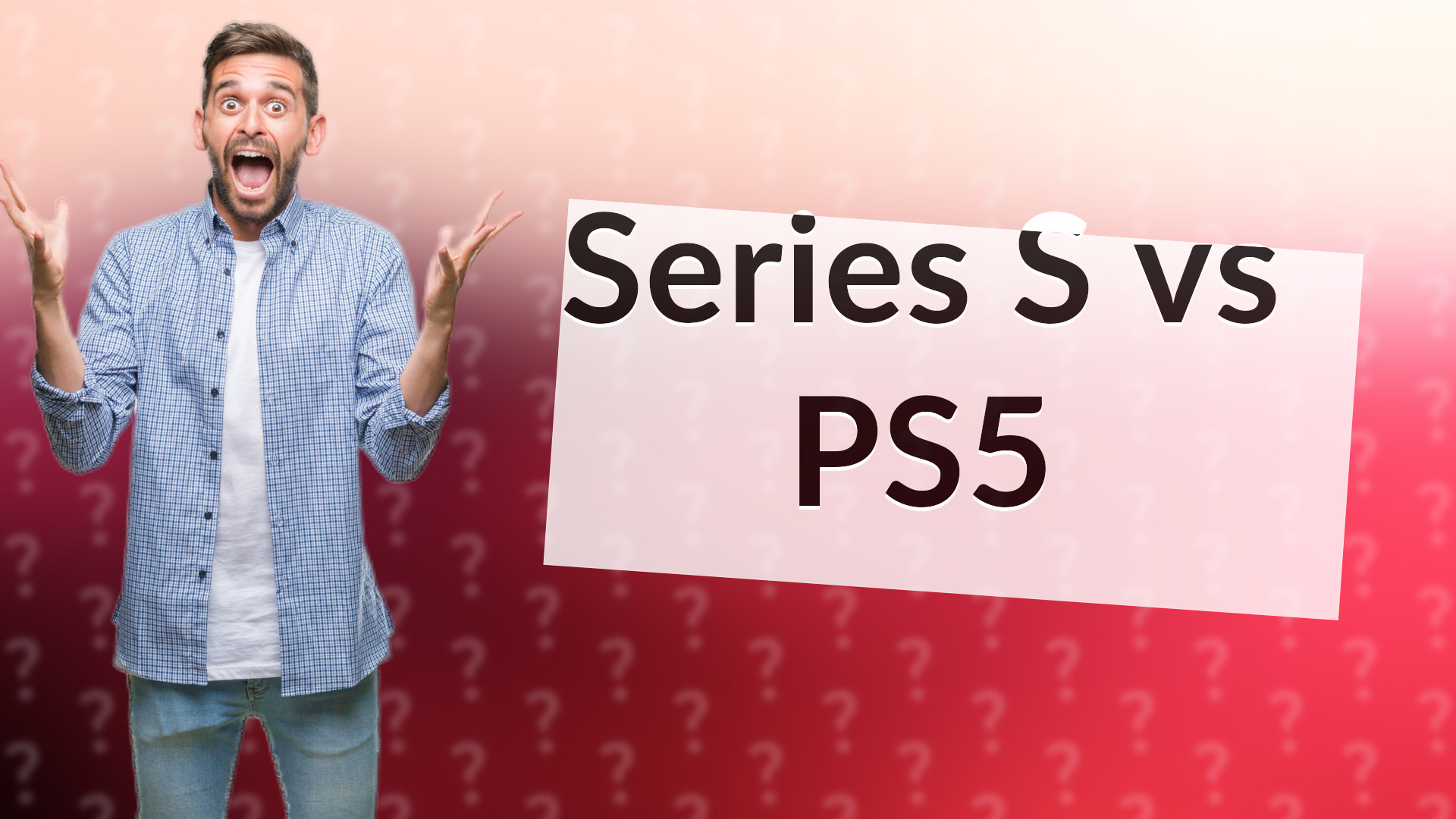 Series S vs PS5