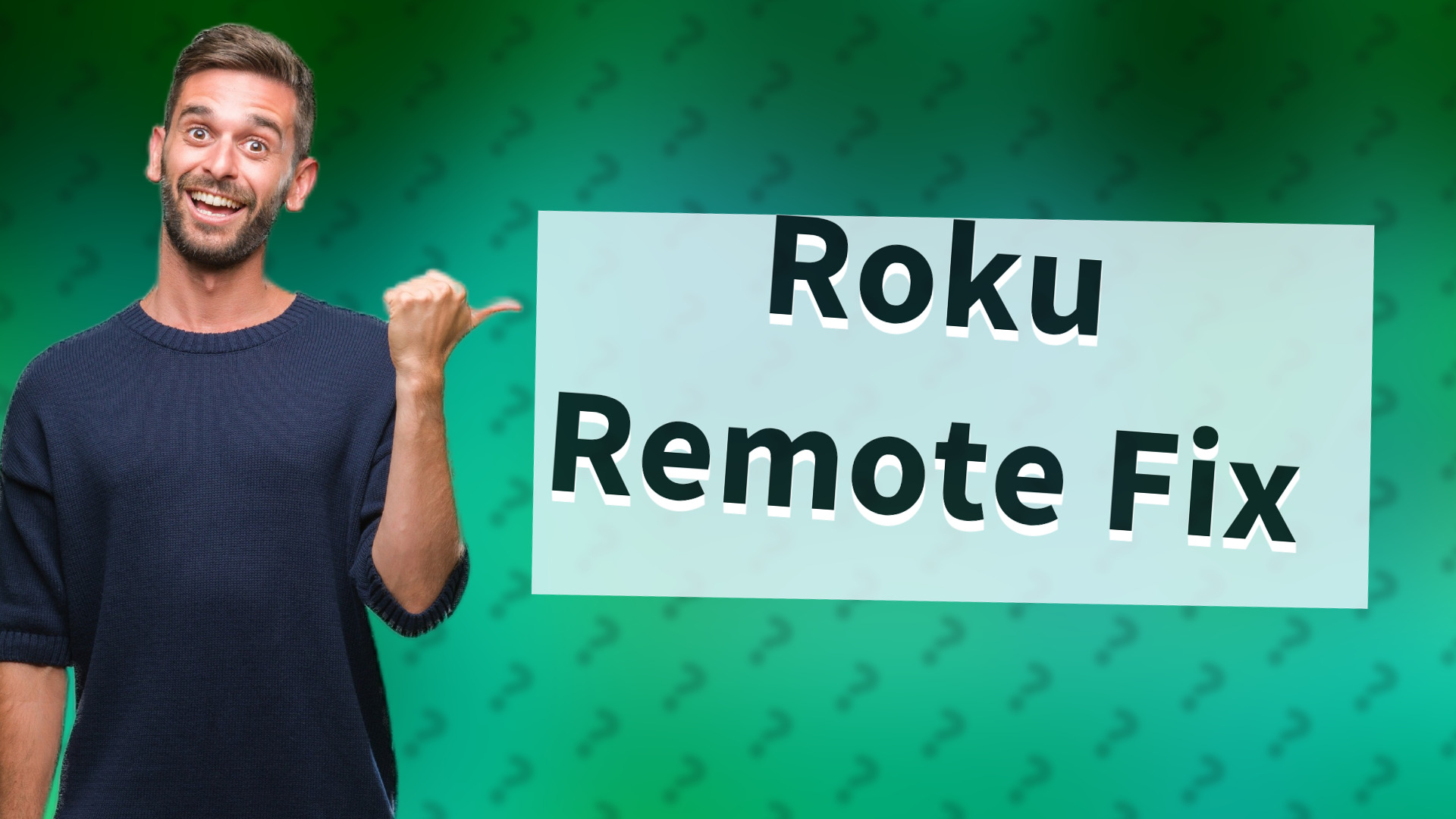 Roku Remote Fix