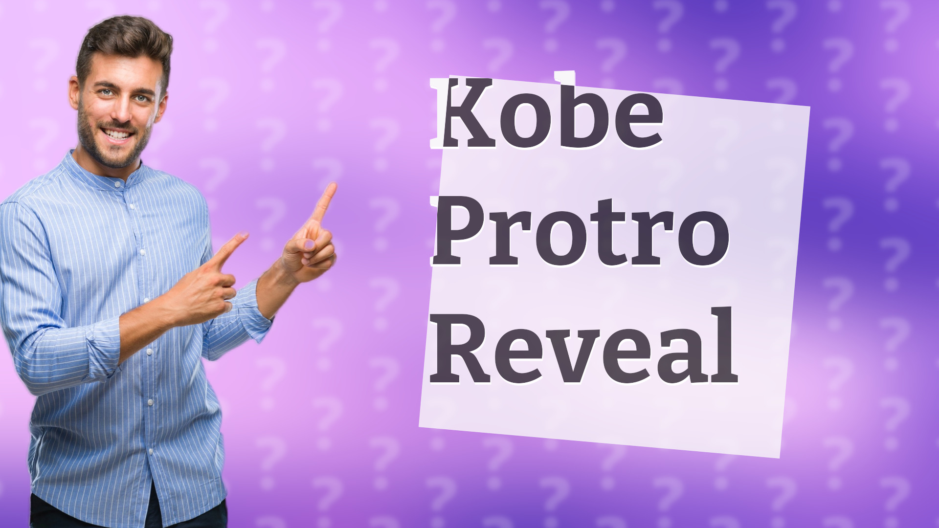 Kobe Protro Reveal
