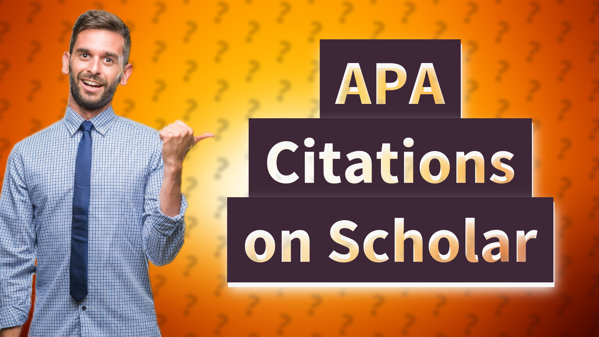 APA Citations on Scholar