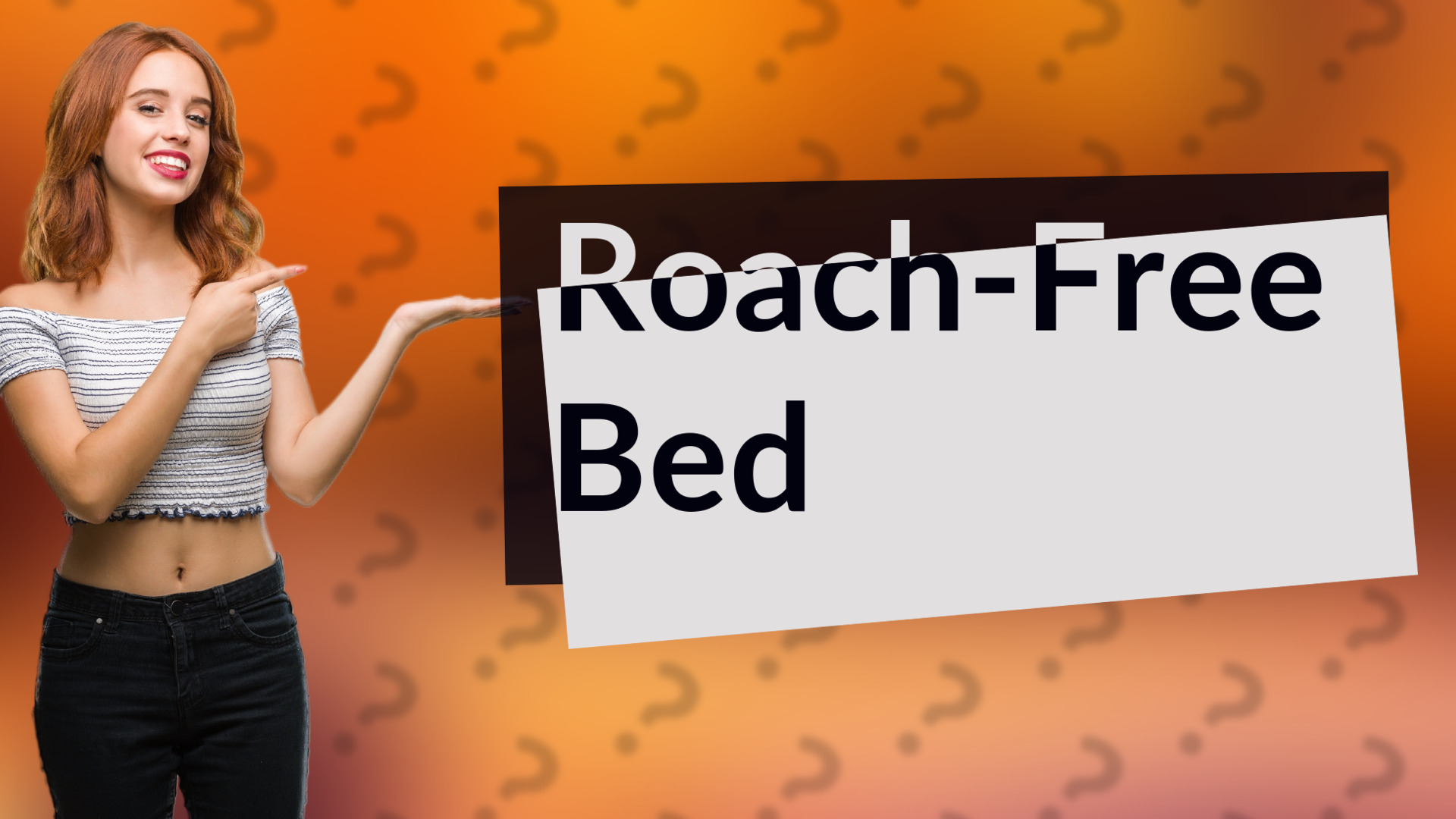 Roach-Free Bed