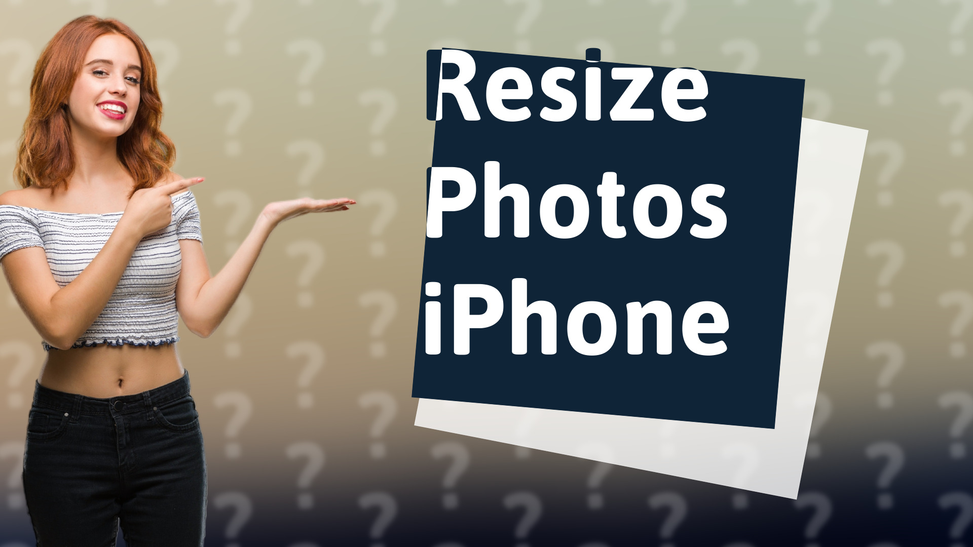 Resize Photos iPhone