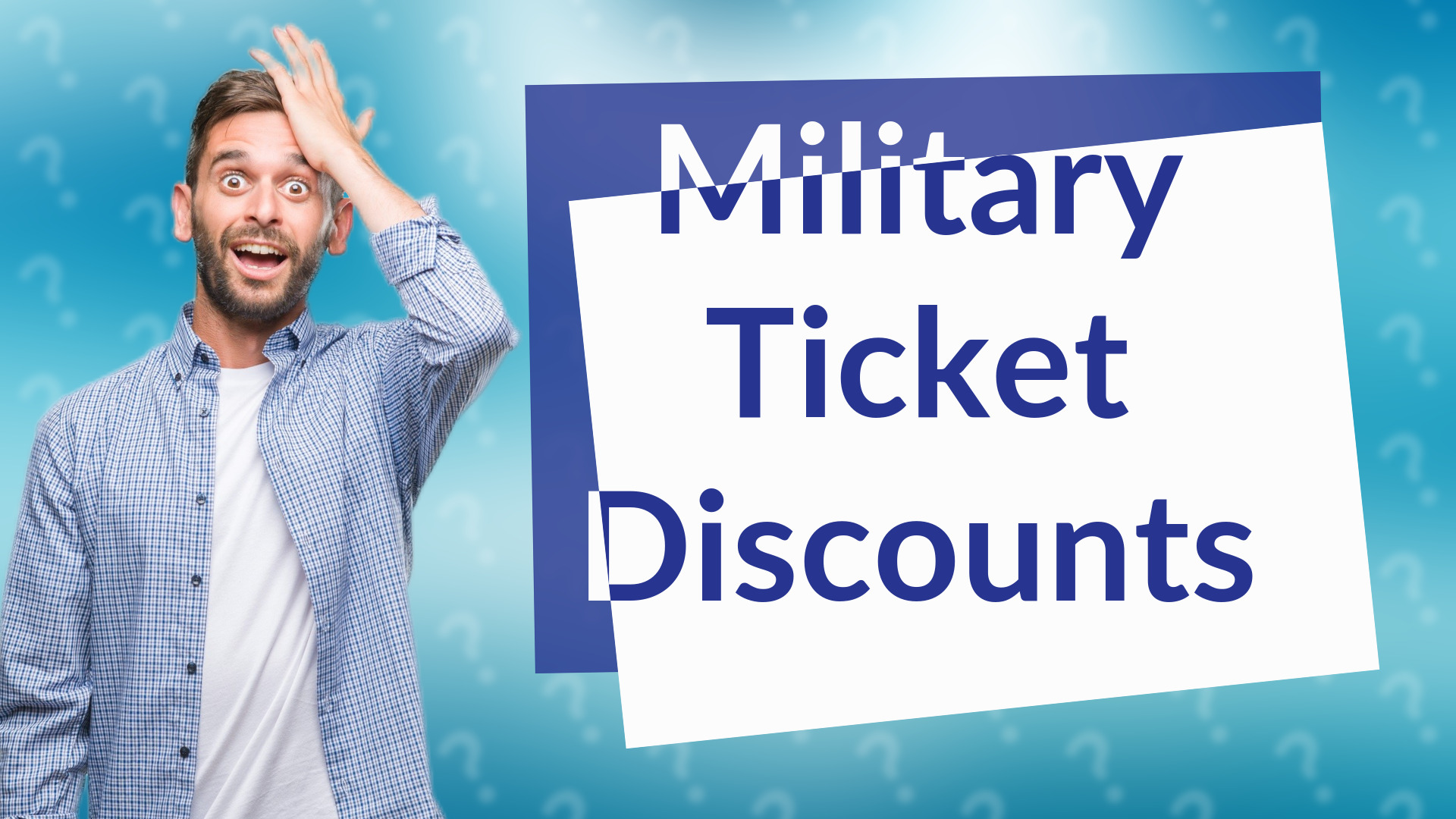 Military Ticket Discounts
