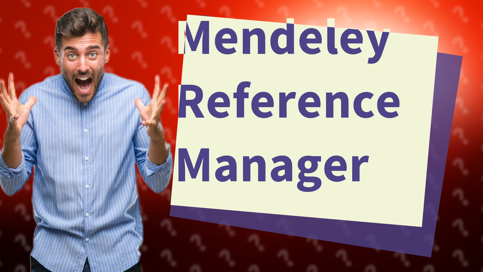 Mendeley Reference Manager