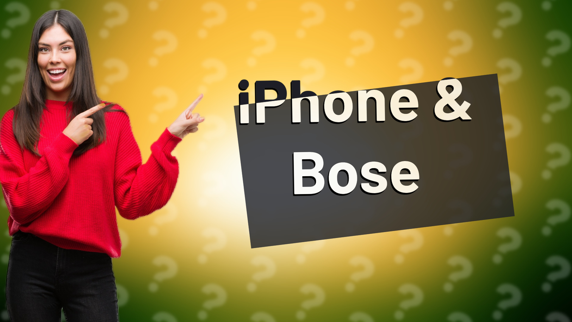 iPhone & Bose