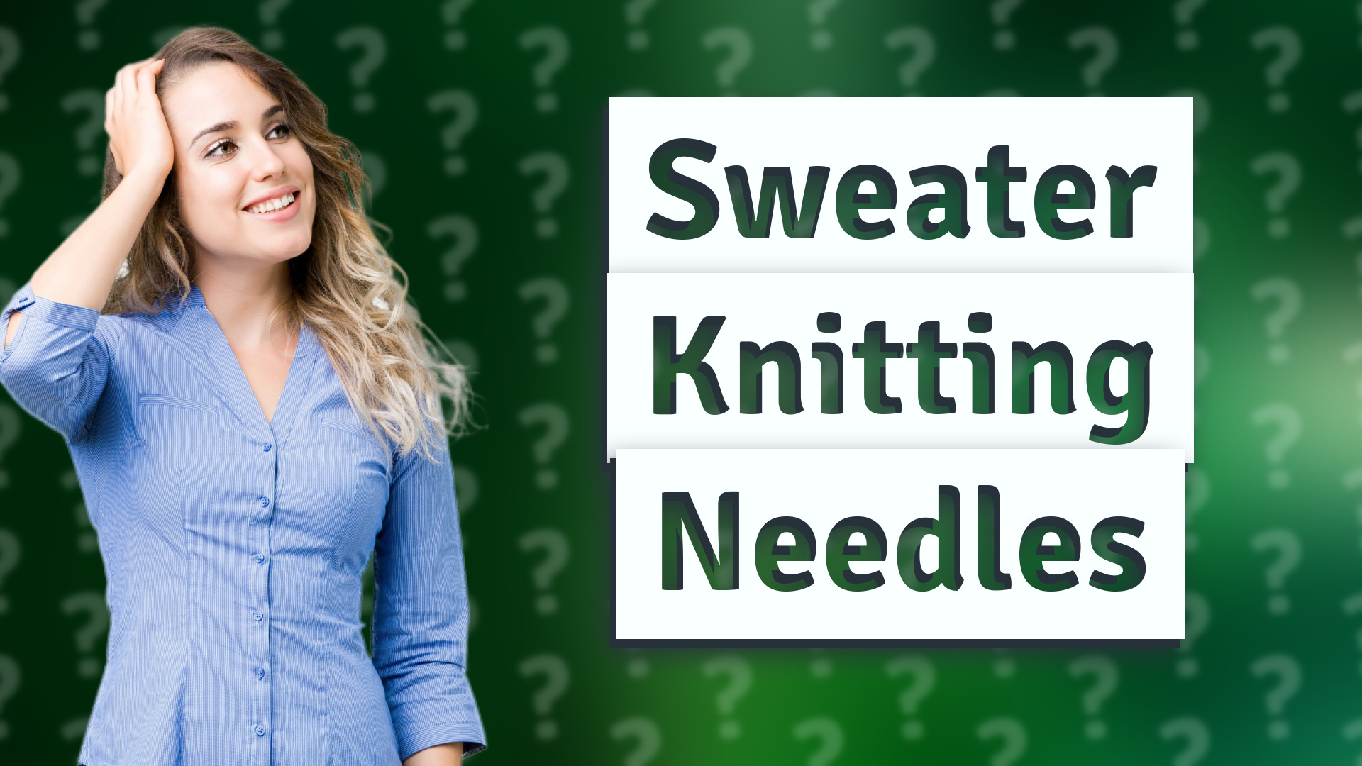 Sweater Knitting Needles