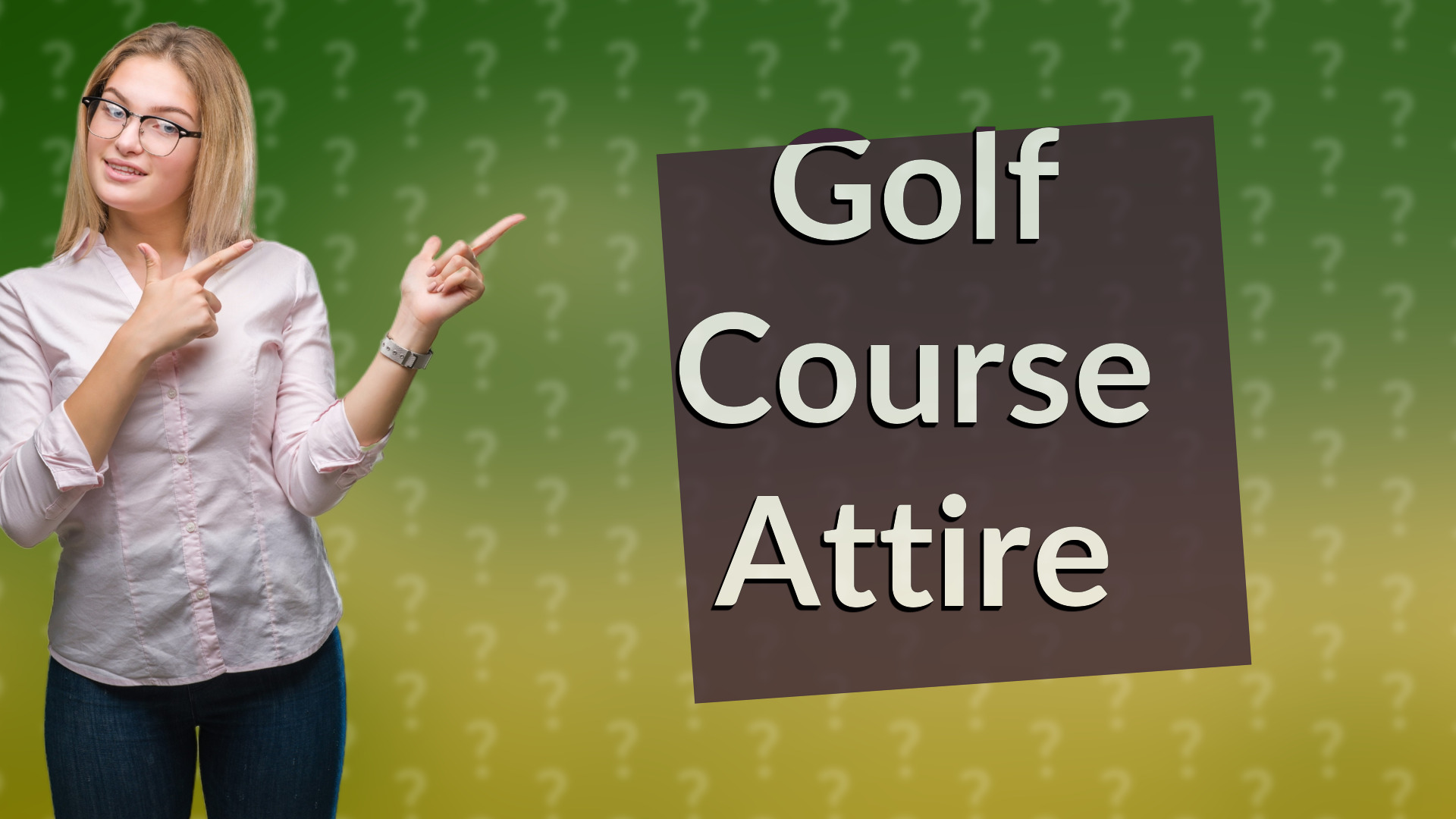 Golf Course Attire