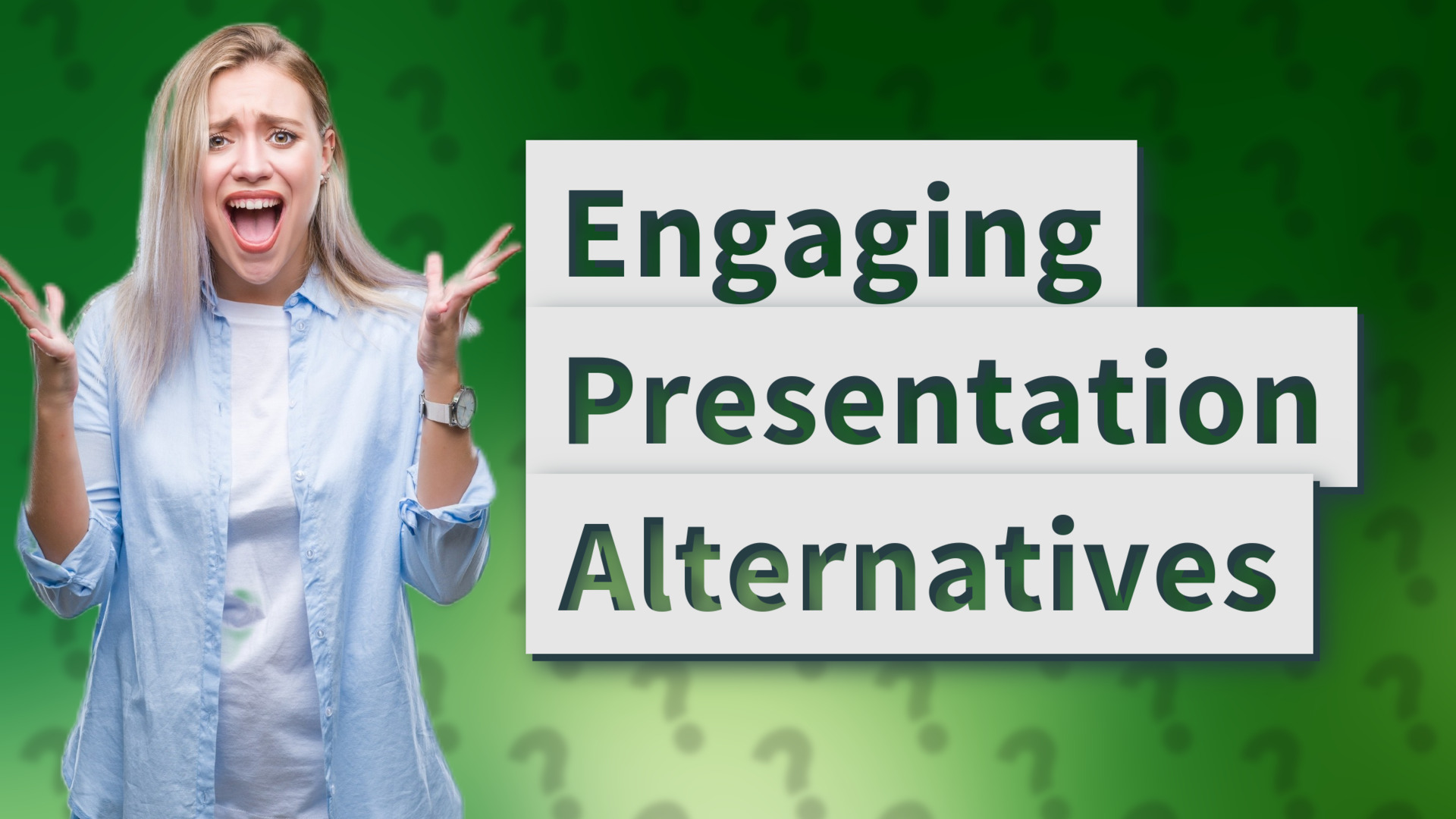 Engaging Presentation Alternatives