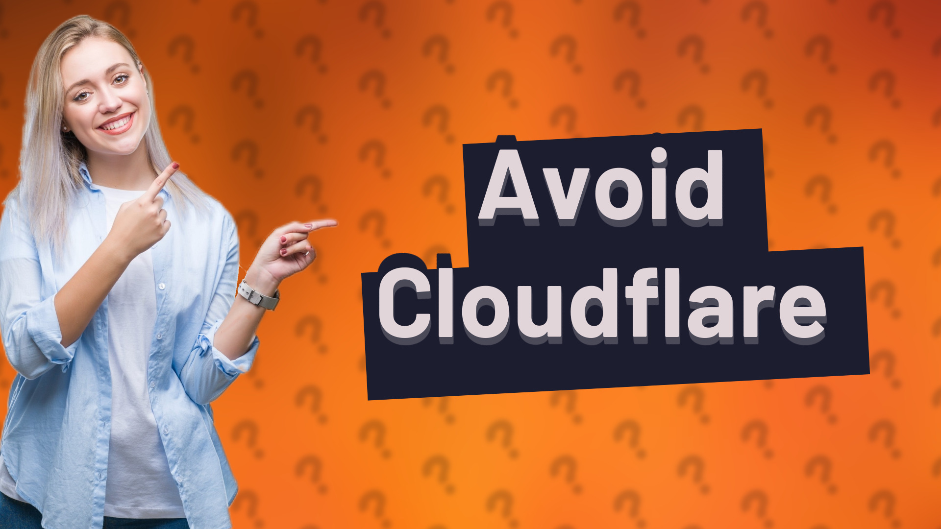 Avoid Cloudflare