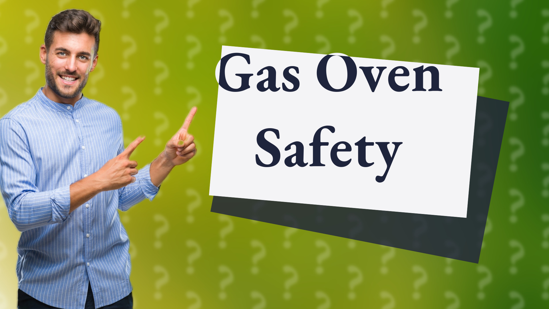 Gas Oven Safety