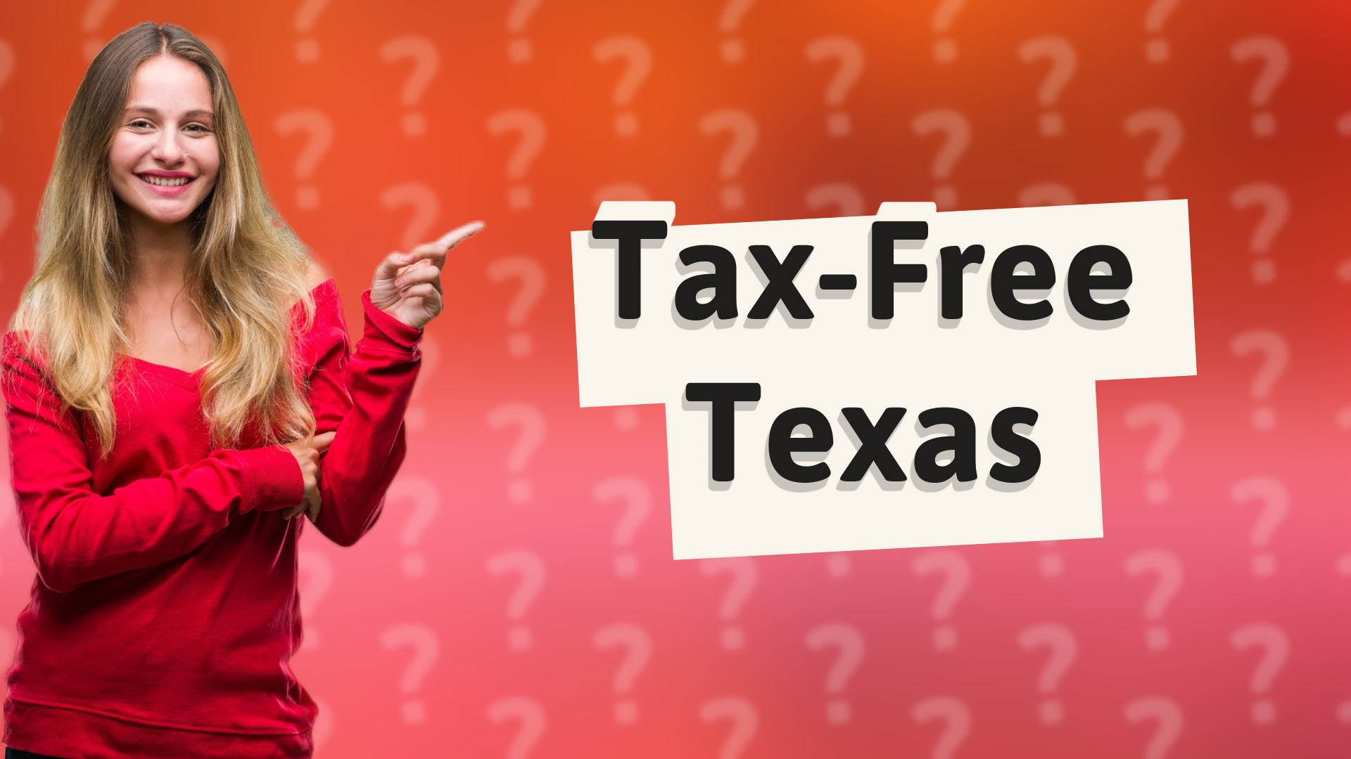 Tax-Free Texas