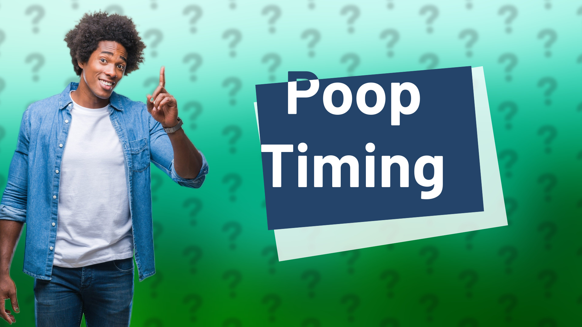 Poop Timing