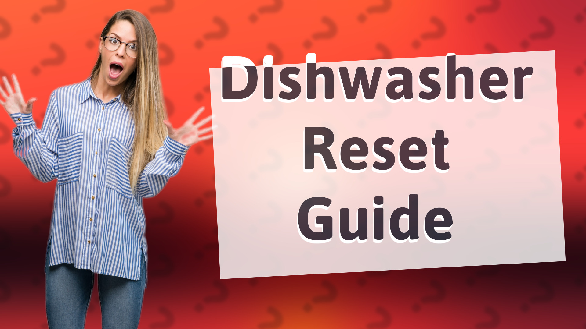Dishwasher Reset Guide