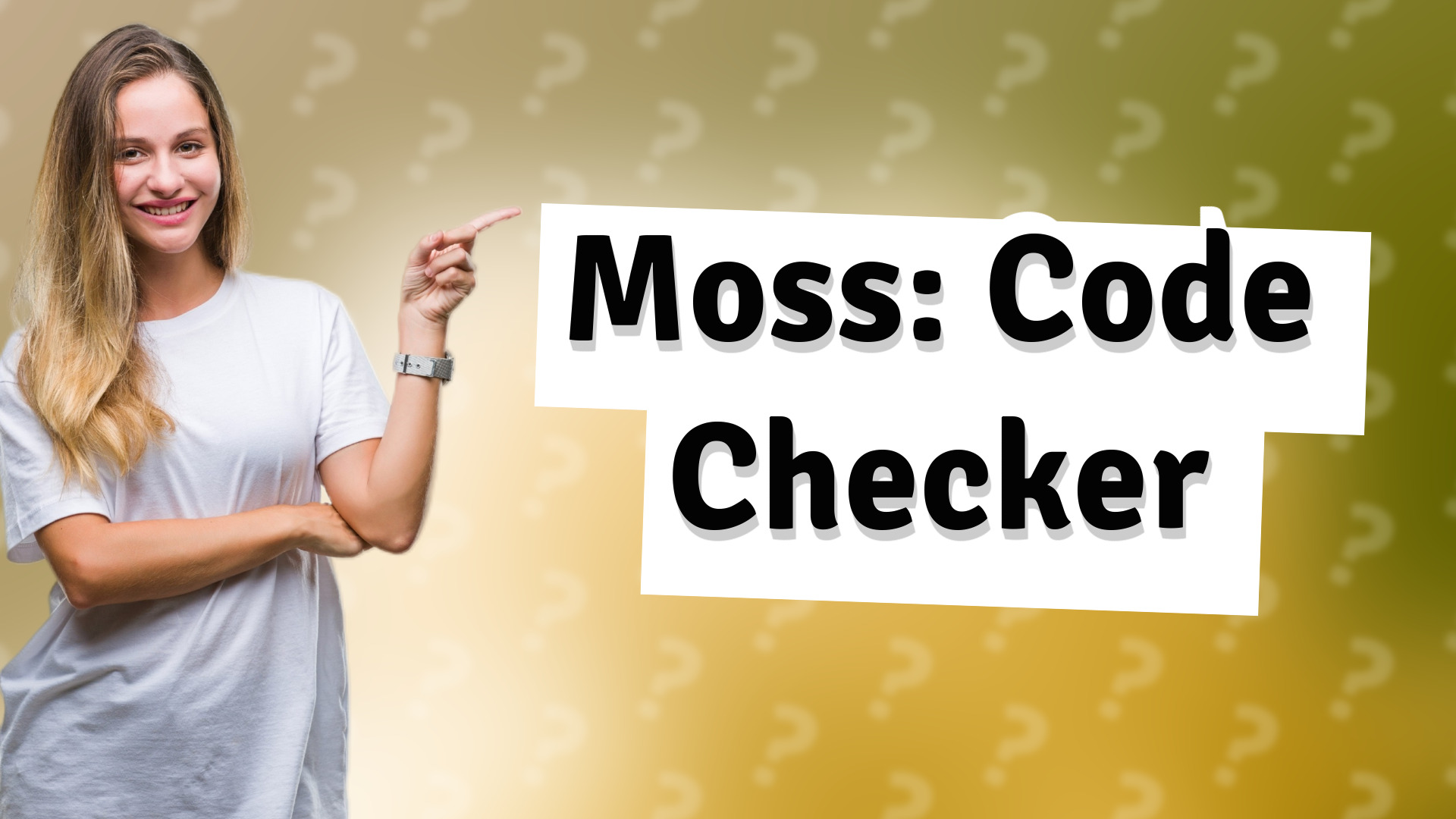 Moss: Code Checker
