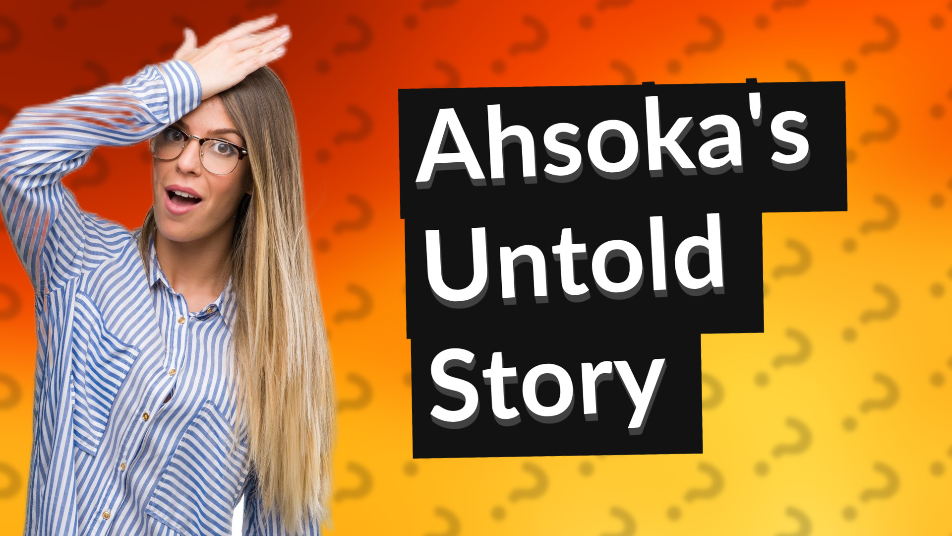 Ahsoka's Untold Story
